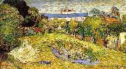 Vincent Van Gogh Der Garten Daubignys oil painting on canvas